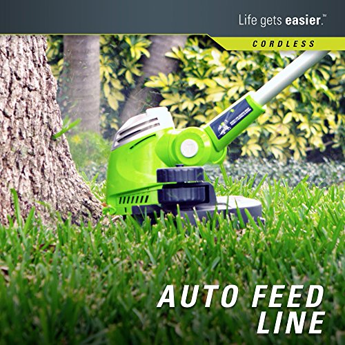 Greenworks 13-Inch 40V Cordless String trimmer, Battery Not Included 21332