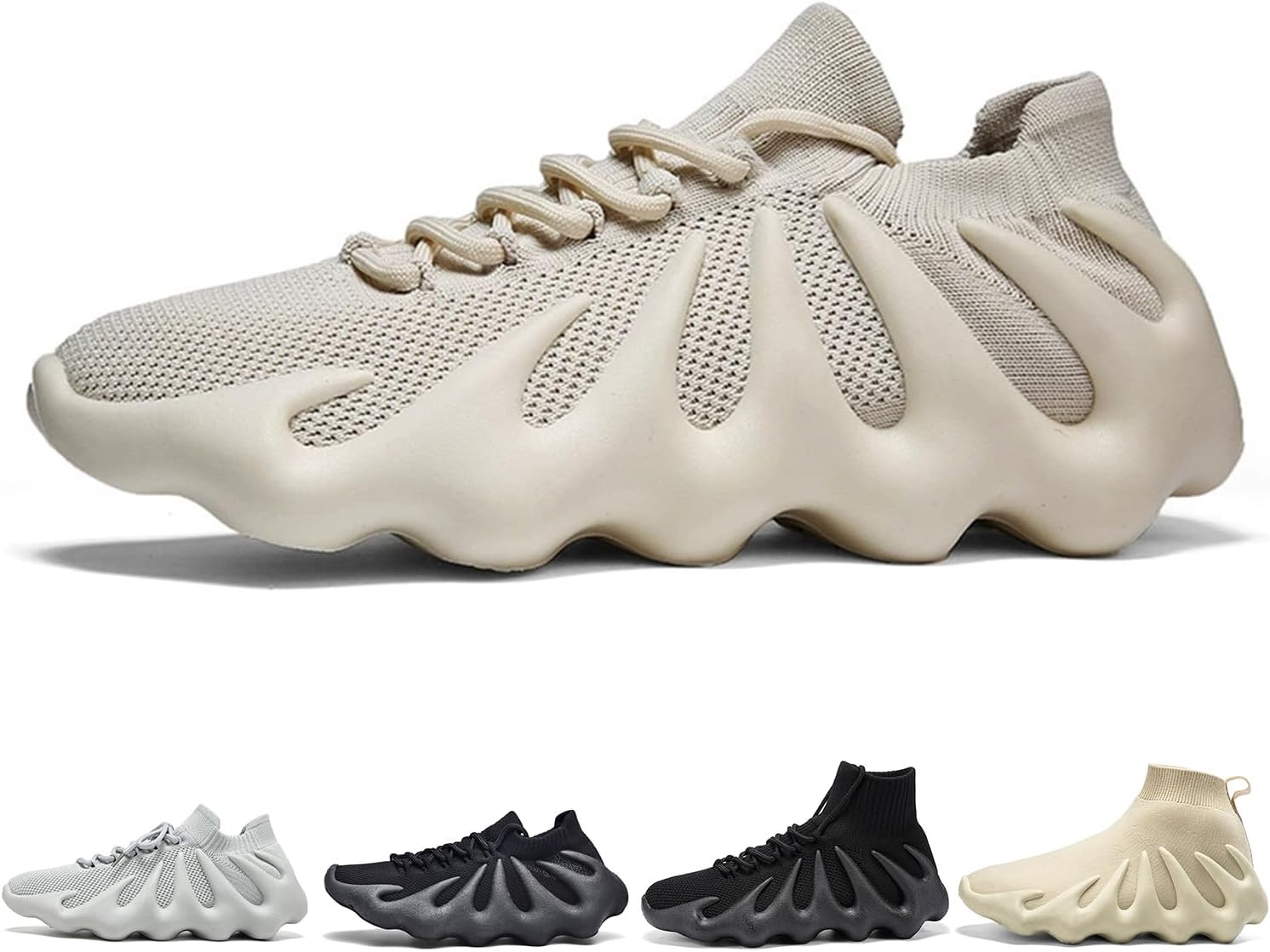 Unisex Fashion Sneakers for Men's Breathable Mesh Fabric 450 Running Shoes Women's Casual Non Slip Track Field Shoes