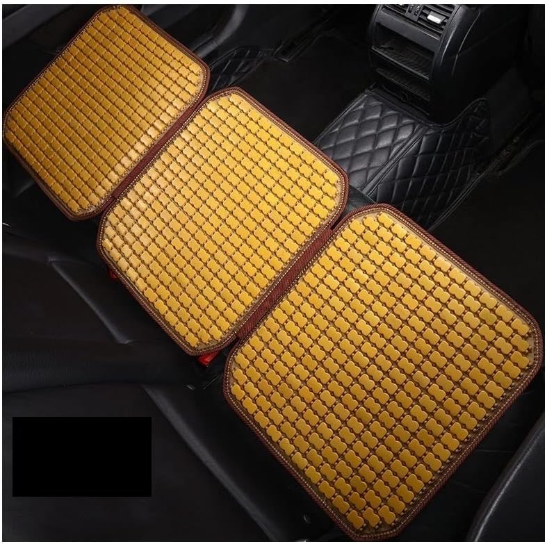 F Car Seat Cushion Summer Cool Cushion Single Piece Universal Bamboo Piece Breathable Ice Silk Car Rear Cool Mat Cushion Truck Seat Cushion Y (Color : A)