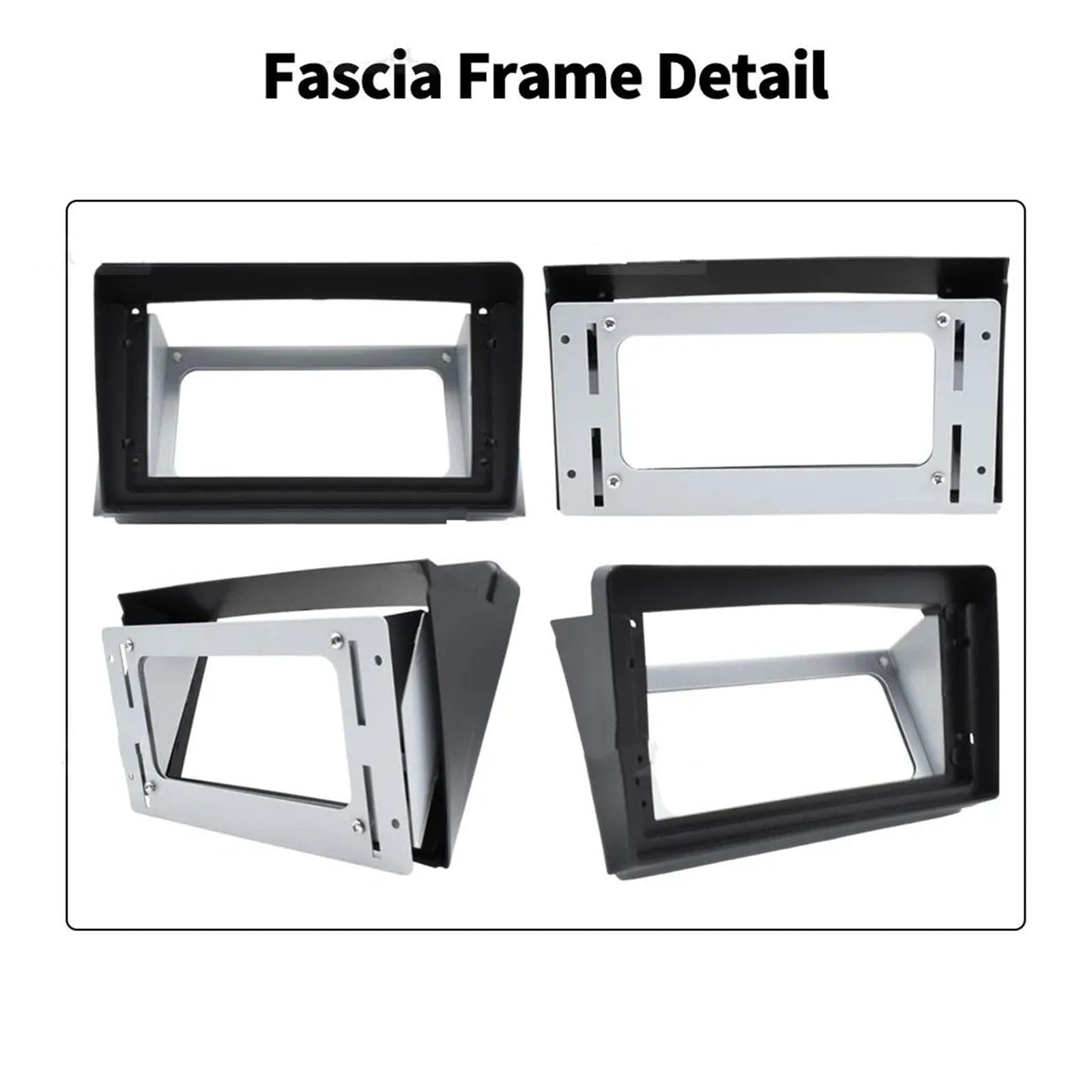 Radio Panel Set Para VW Para Multivan T5 2003-2015 9 Pulgadas Radio Coche Android DVD Estéreo Pantalla Reproductor Vídeo Marco Cable Alimentación Canbus Fascia Marco
