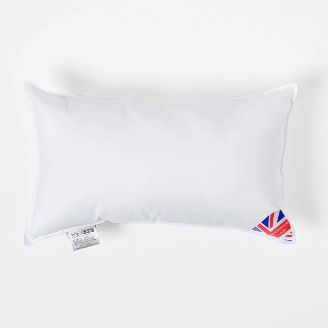 HOMESCAPES Super Microfibre Cushion Pad 30 x 50 cm (12 x 20) Inner Insert Hypoallergenic Synthetic Cushion Filler Machine Washable