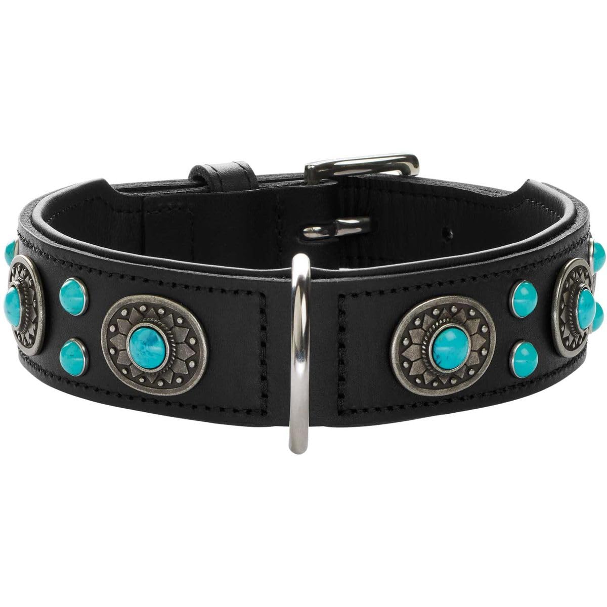 hunter Shark Genuine Cow Leather Collar