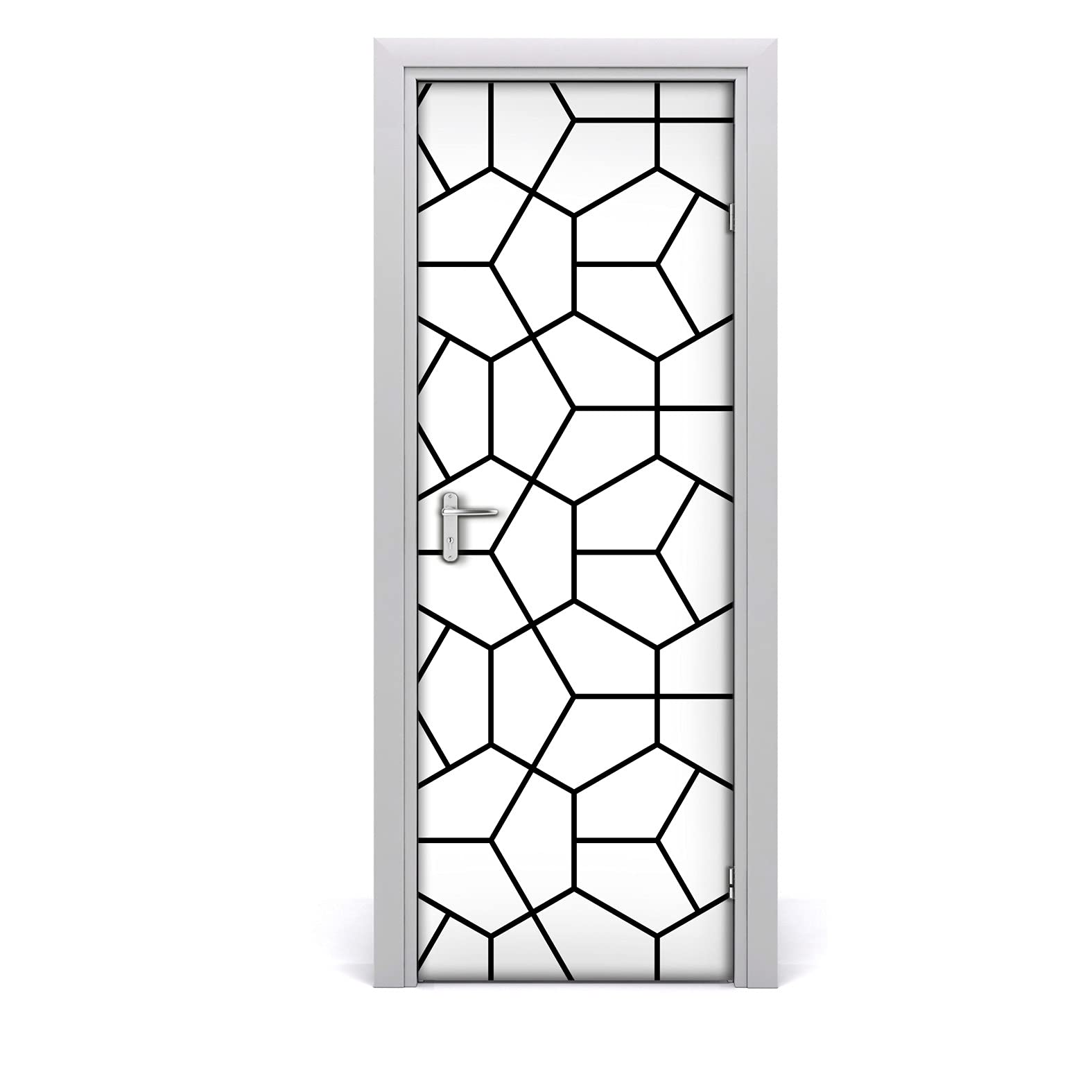 Papier peint de porte imperméable Magic-Stick Coloray décor abstrait
