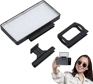 Webcam Light - Built-in 40 LEDs Video Conference Lighting,Adjustable 3 Lighting Modes USB Rechargeable Laptop Lighting For Zoom Call Remote Working Live Streaming Fiakup