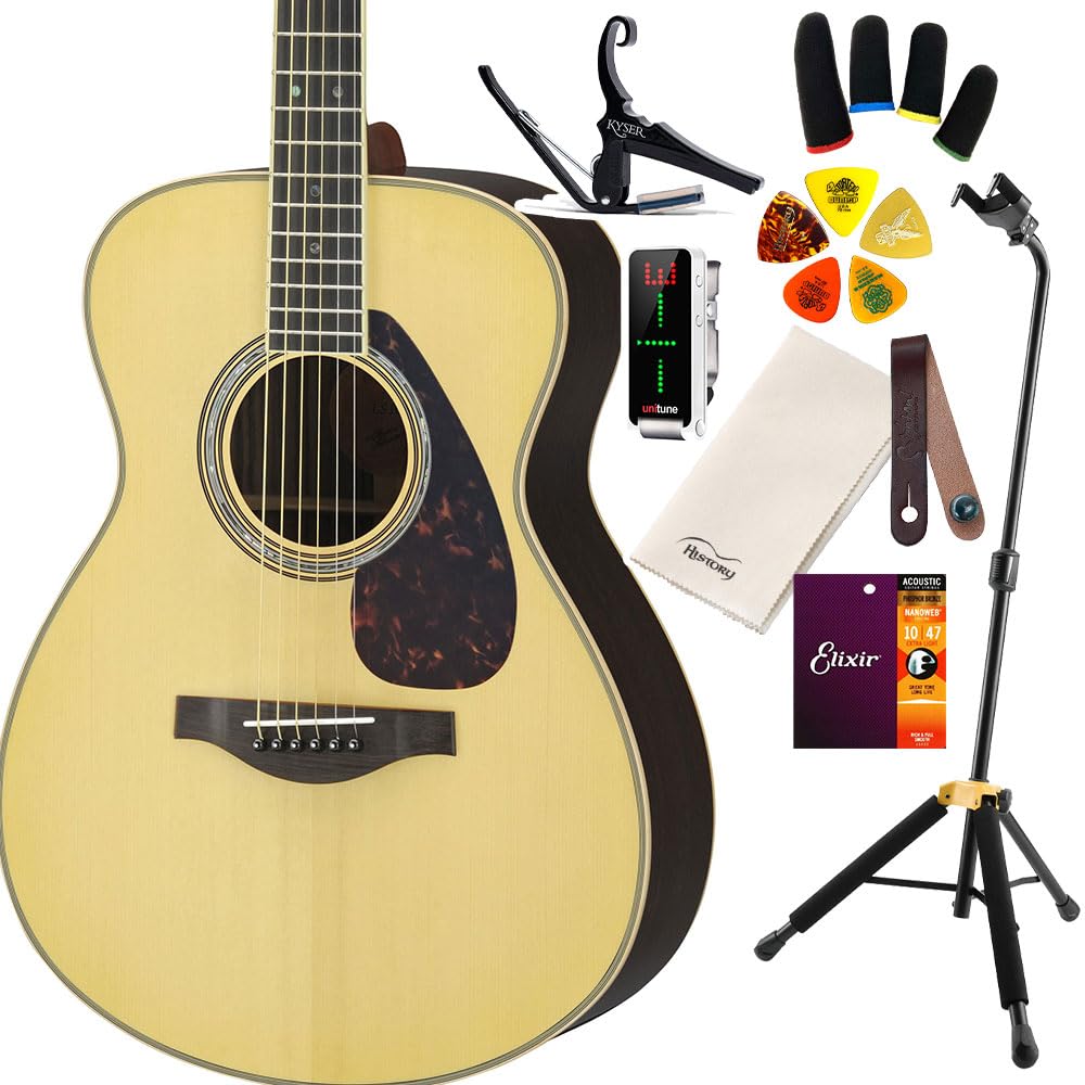 Amazon | YAMAHA LS16 ARE NT ギター担当厳選 アコギ初心者セット 