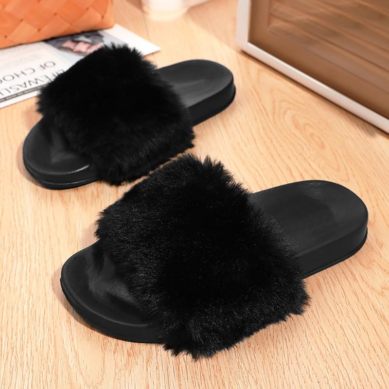 Womens Slides Open Toe House Slippers Comfort Indoor Outdoor Slides Sandals Casual Flats2