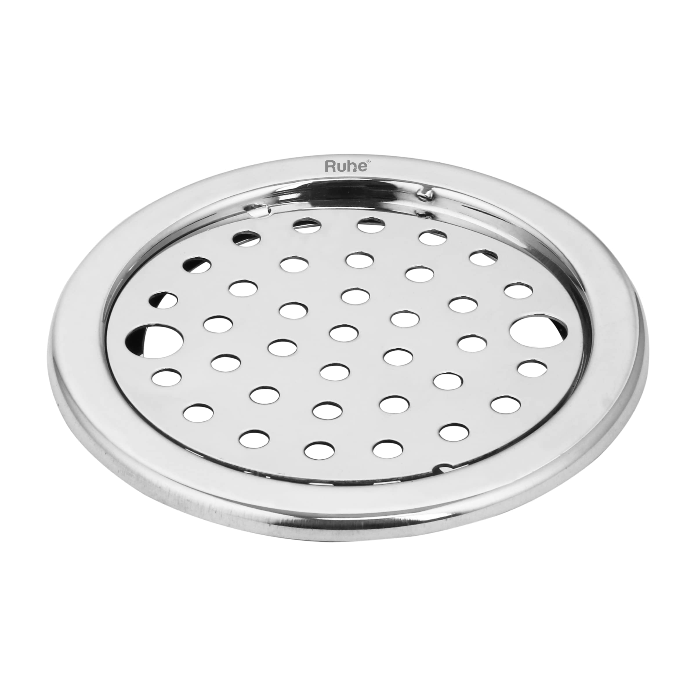 Ruhe® Floor Drainer | Premium Grade Stainless Steel Plain Round Jali & Lock Floor Drainer/Jali Set of 1 (5 Inch) (B0BMQKMB9P) Amazon Price History, Amazon Price Tracker