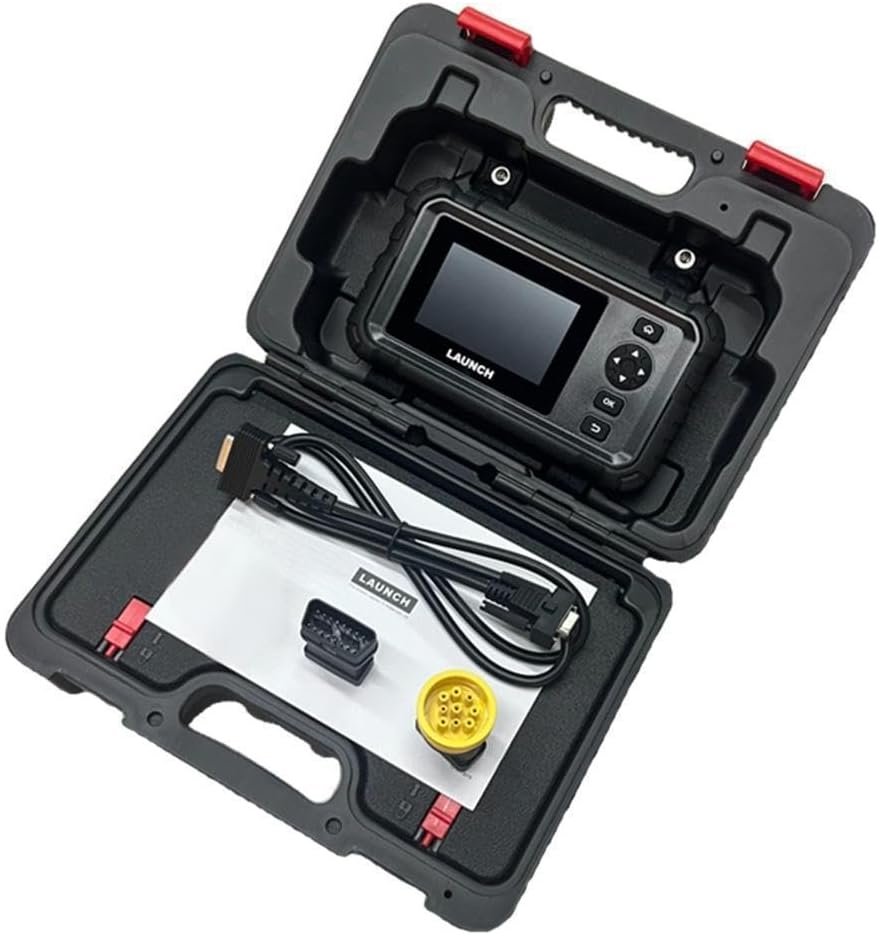 LAUNCH Creader Elite HD-Volvo International Isuzu Hino Heavy Duty Truck Cummins Detroit MAXXFORCE Diagnostic Scanner, Diagnosis,Actuation Test,Coding, Special Functions, Lifetime Free Upgrade