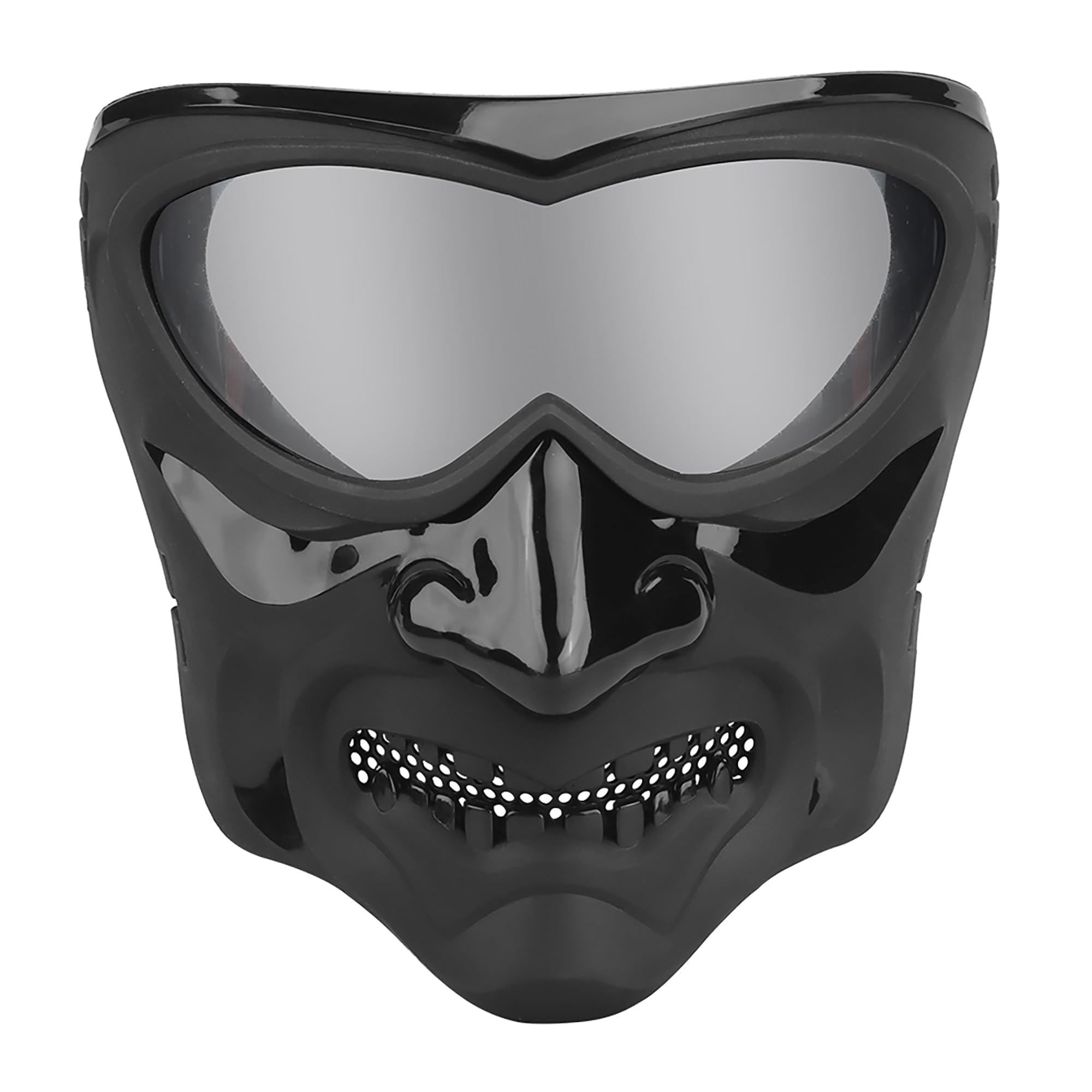 Maschera softair viso completo tattica paintball teschio maschera protettiva per Halloween cosplay cs abbigliamento per caccia giochi all'aperto