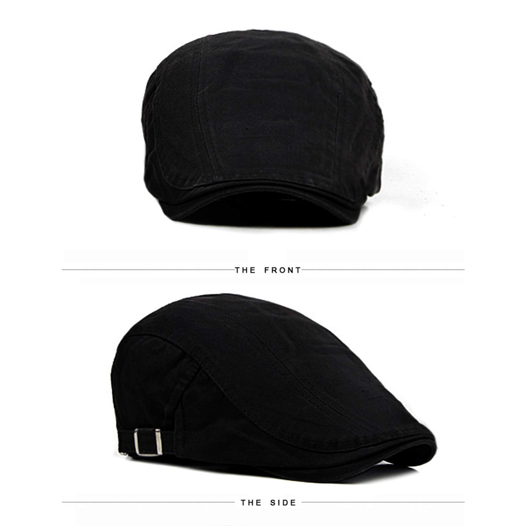 Męska Casual Flat Cap Kapelusz Newsboy Berets - Vintage Wiosna Jesień Sun Protect Kapelusze Myśliwskie Czapki Outdoorowe