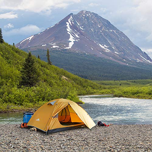 Forceatt Camping Tent 2/3/4 Person, Professional Waterproof & Windproof Lightweight Backpacking Tent Suitable for Outdoor,Hiking,Glamping, Mountaineering and Travel