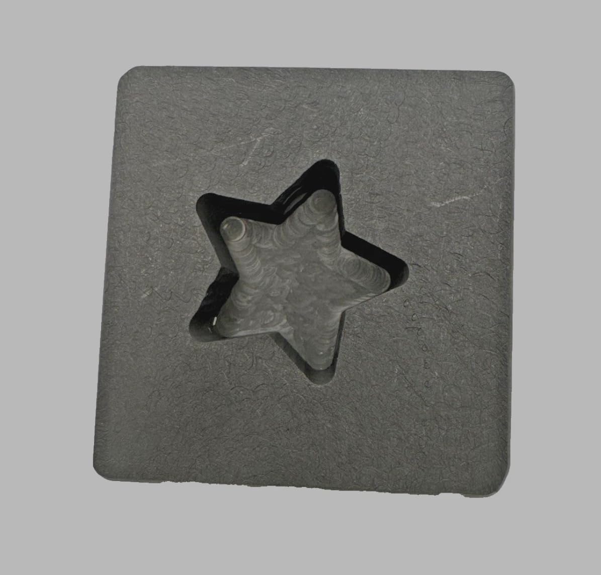 1/2 oz Star Graphite Gold Ingot Mold for Gold & Silver Casting