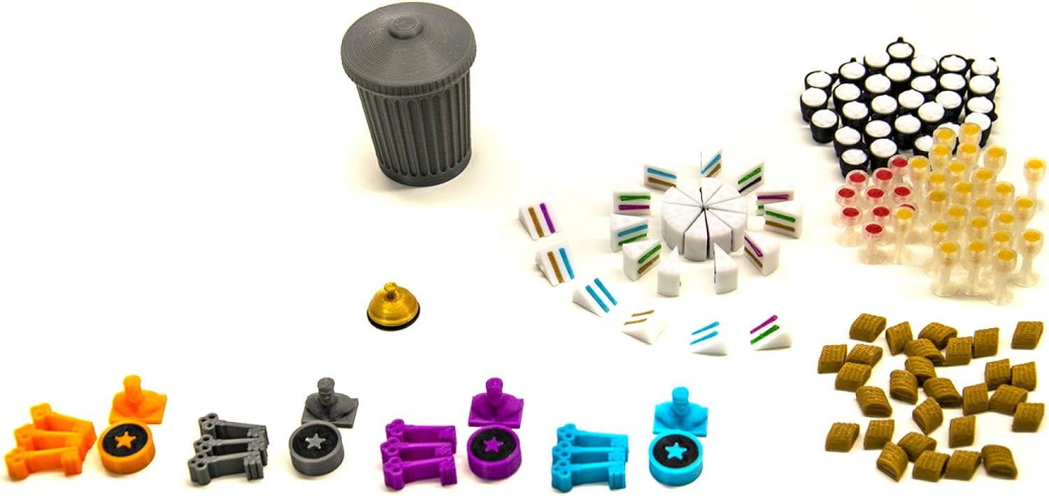 Grand Austria Hotel Upgrade - Grand Hotel Upgrades | Board Game Accessories Upgrade Gaming Meeples Tokens Organizers Pieces