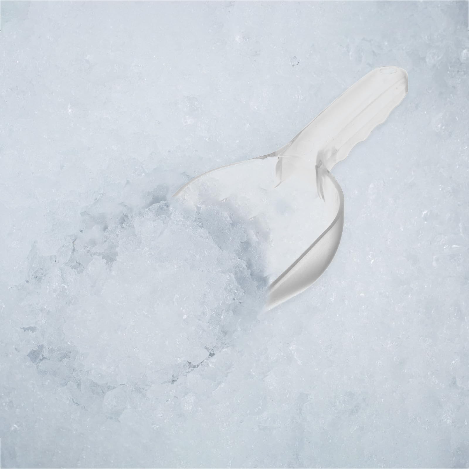Toyvian Set de Pelle à Glaçons et Cuillère à Farine en Plastique Abs avec Poignée Confortable, Design Multifonctionnel, Organisateur Suspendu, Cuisine Professionnelle et Réutilisable