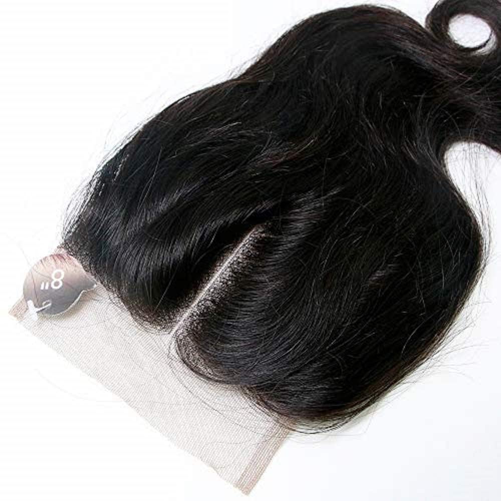 Body Wave 3 Bundles with Closure 100% Unprocessed 10a Brazilian Body Wave Human Hair Weave with 4x4 Lace Closure Natural Color 121212+10 inch