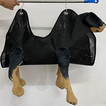 VMS INDIADog Grooming Hammock Heavy Duty Cat Puppy Kitty Restraint Bag for Bathing XL