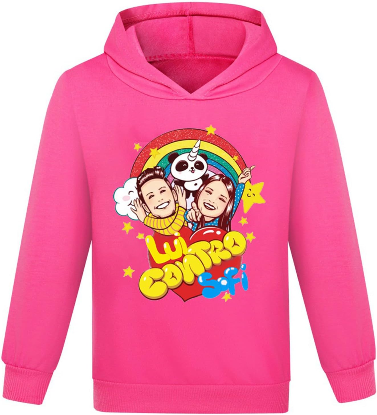 Set Felpa Con Cappuccio E Pantaloni Per Bambina | Stampa Cartone Animato | Comfort E Stile