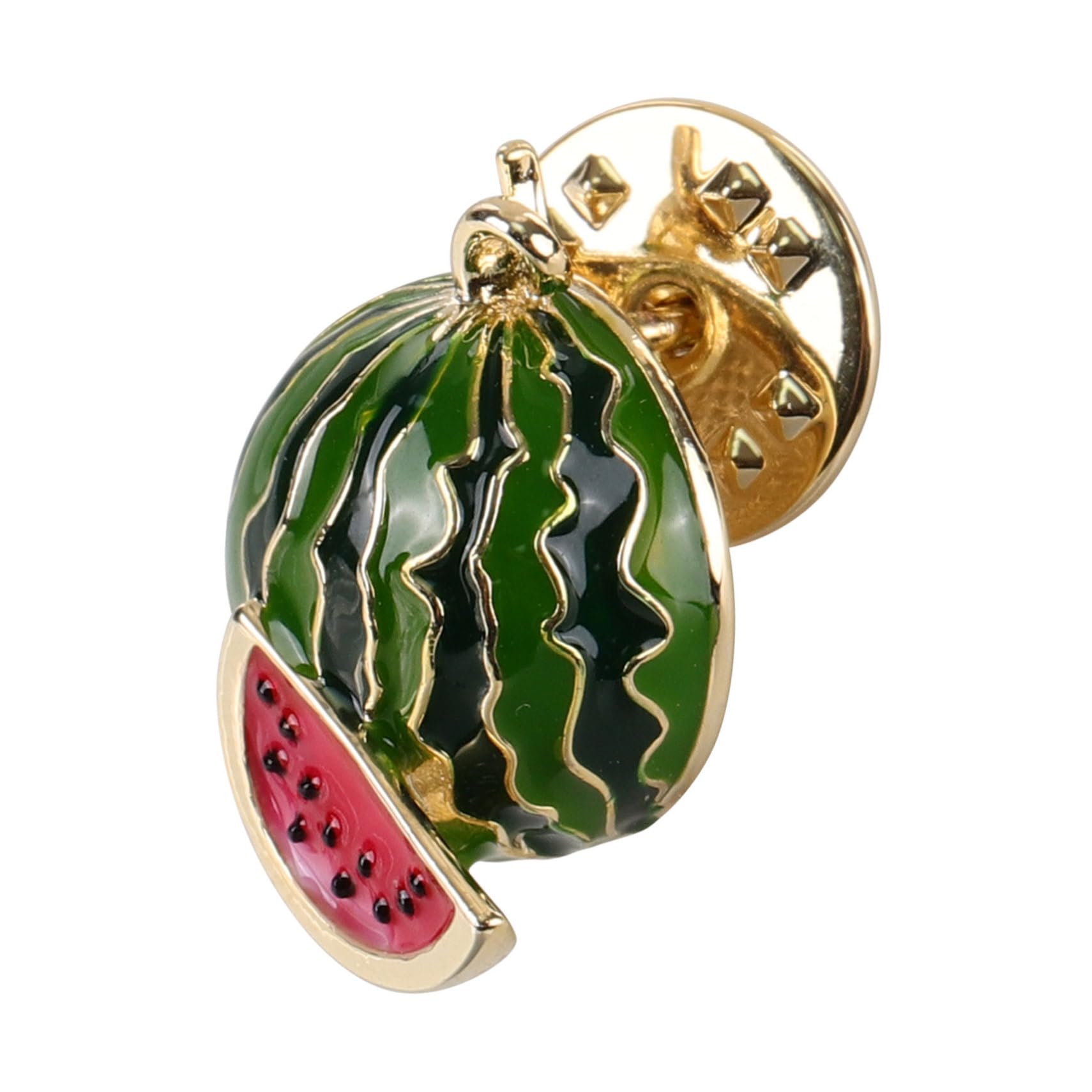2 Stück Wassermelonen Brosche Strickjacken Clips Schal Clips Für Damen Cartoon Cardigan Clip Wassermelonen Revers Clip Retro Pullover Clips Retro Schal Clips Kleidungs