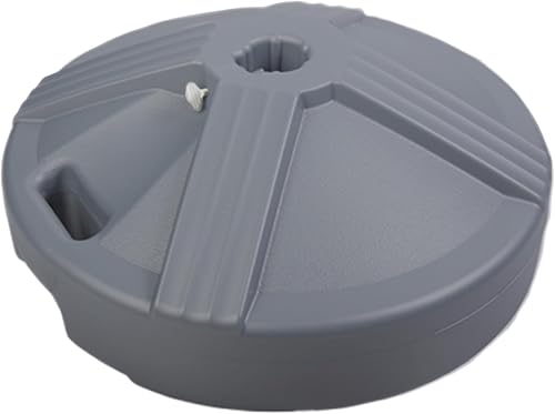 Vista 9 de US Weight Base de sombrilla duradera y rellenable para mesa de patio, capacidad de 50 libras, soporte ajustable resistente para sombrillas al aire