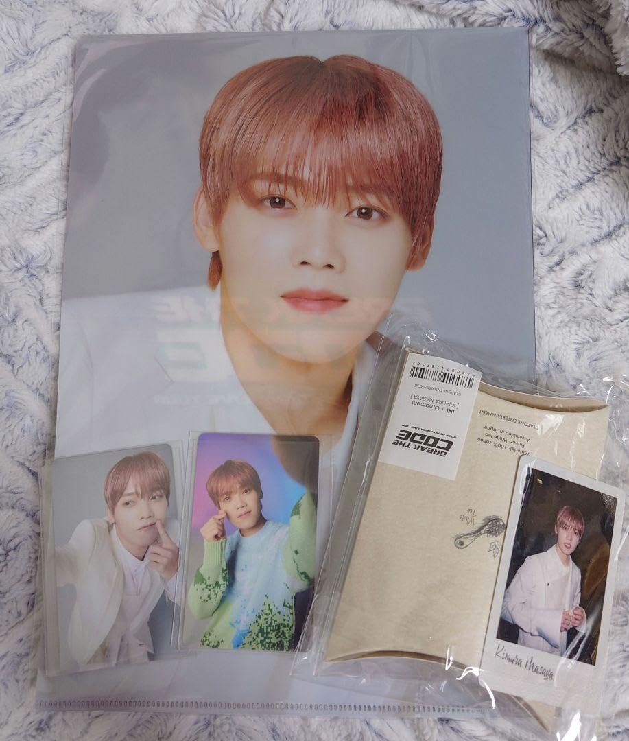 Amazon.co.jp: INI BTC 木村セット クリアファイル オーナメント トレカ : おもちゃ