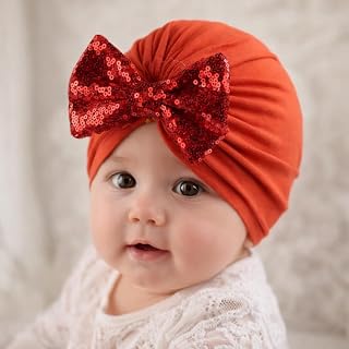 Trubliz Baby Girl Turban Hat Pack of1, Random design & color. Soft & Stylish Cotton Winter, Summer Cap | Adjustable, styli... Price In India