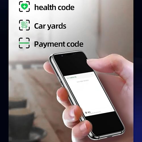 Miniatura 2 de Zyyini Mini teléfono inteligente, pantalla IPS de 3.5 pulgadas, desbloqueo facial 4G, 3 GB de RAM 32 GB ROM, llamada 4G Dual SIM, cámara dual,