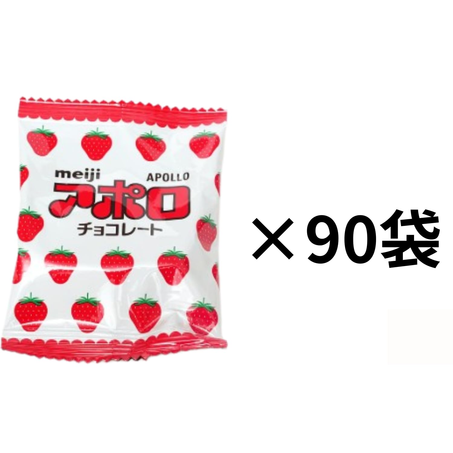 Amazon | 明治 アポロ チョコレート 756g（90袋）お菓子 おやつ たべき