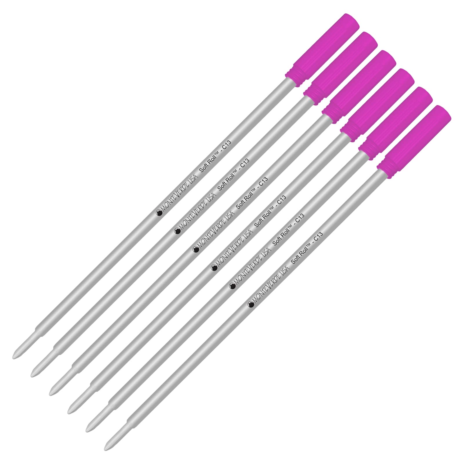 6 Pack – Pink Soft Roll von Monteverde Kugelschreiber für Cross Kugelschreiber