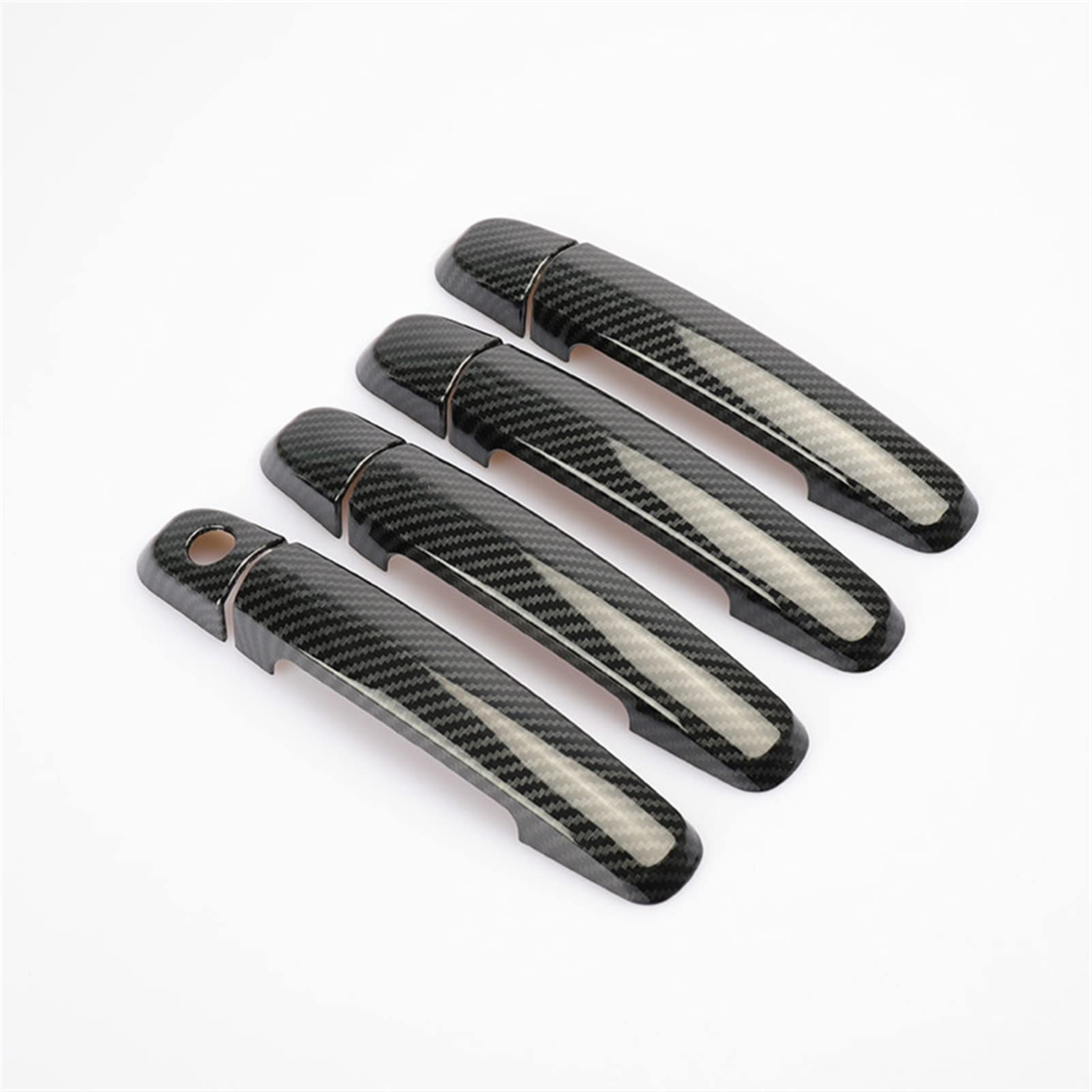 Fahbstr 3 Exterior Door Handle Cover For Suzuki Ertiga 2012-2017 Chrome Carbon Fiber Car Door Handle Cover Trim Sticker(3)