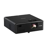 EpiqVision Mini EF11 Laser Projector&comma; 3LCD&comma; Portable&comma; Full HD 1080p&comma; 1000 lumens Color Brightness and White Brightness&comma;Built-In Speaker&comma; Compatible with Roku&comma; FireTV&comma;Chromecast&comma;Playstation&comma;Xbox