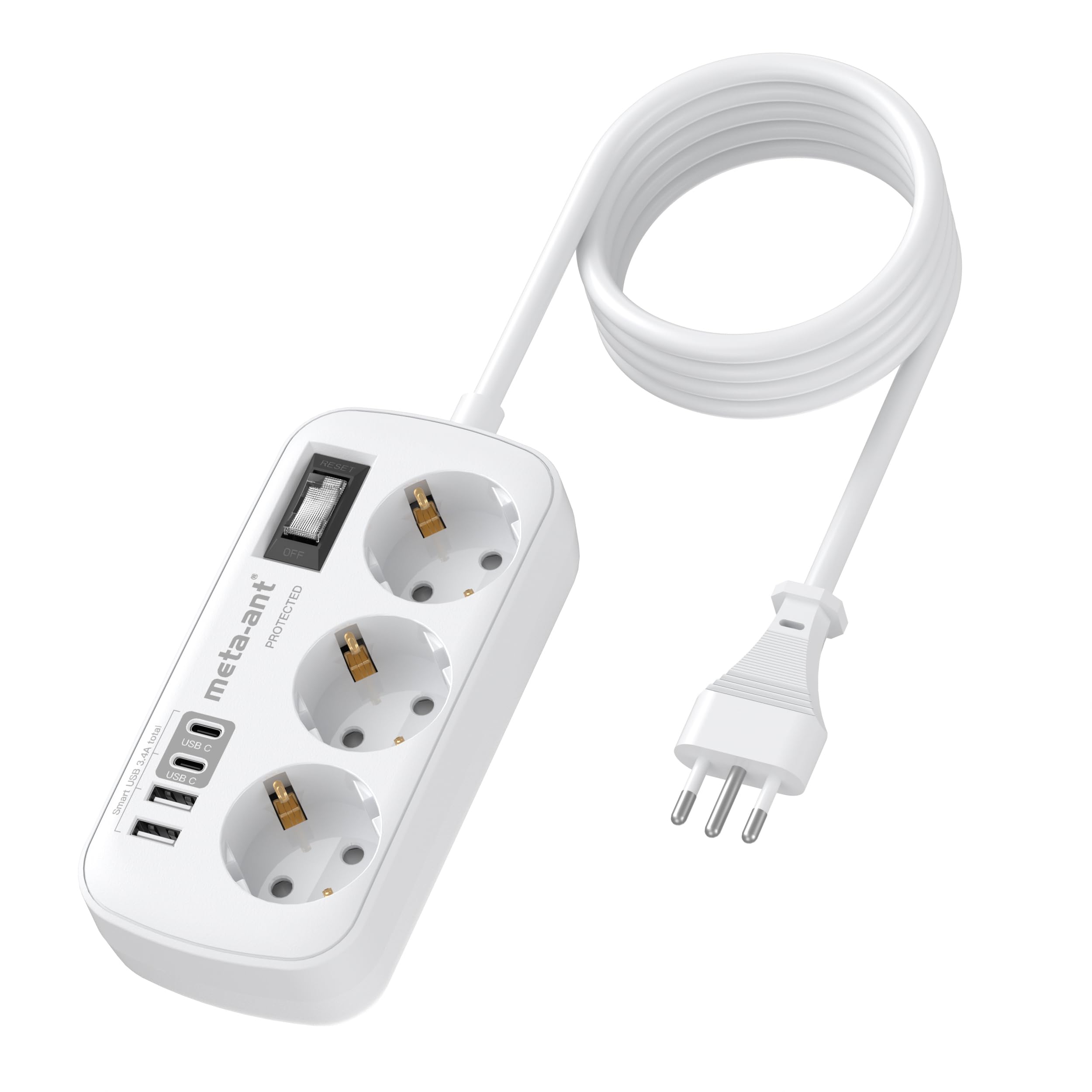 Meta-ant Reiseadapter UK USA Adapter England Deutschland Stecker