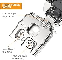 Vista 58 de Chibery 50 Pack 1-5/16" Overlay 3D Soft Close Concealed Hinge for Face Frame Door, Smooth Slow Self Closing Hinges, Satin Nickel, Hidden 105° Open