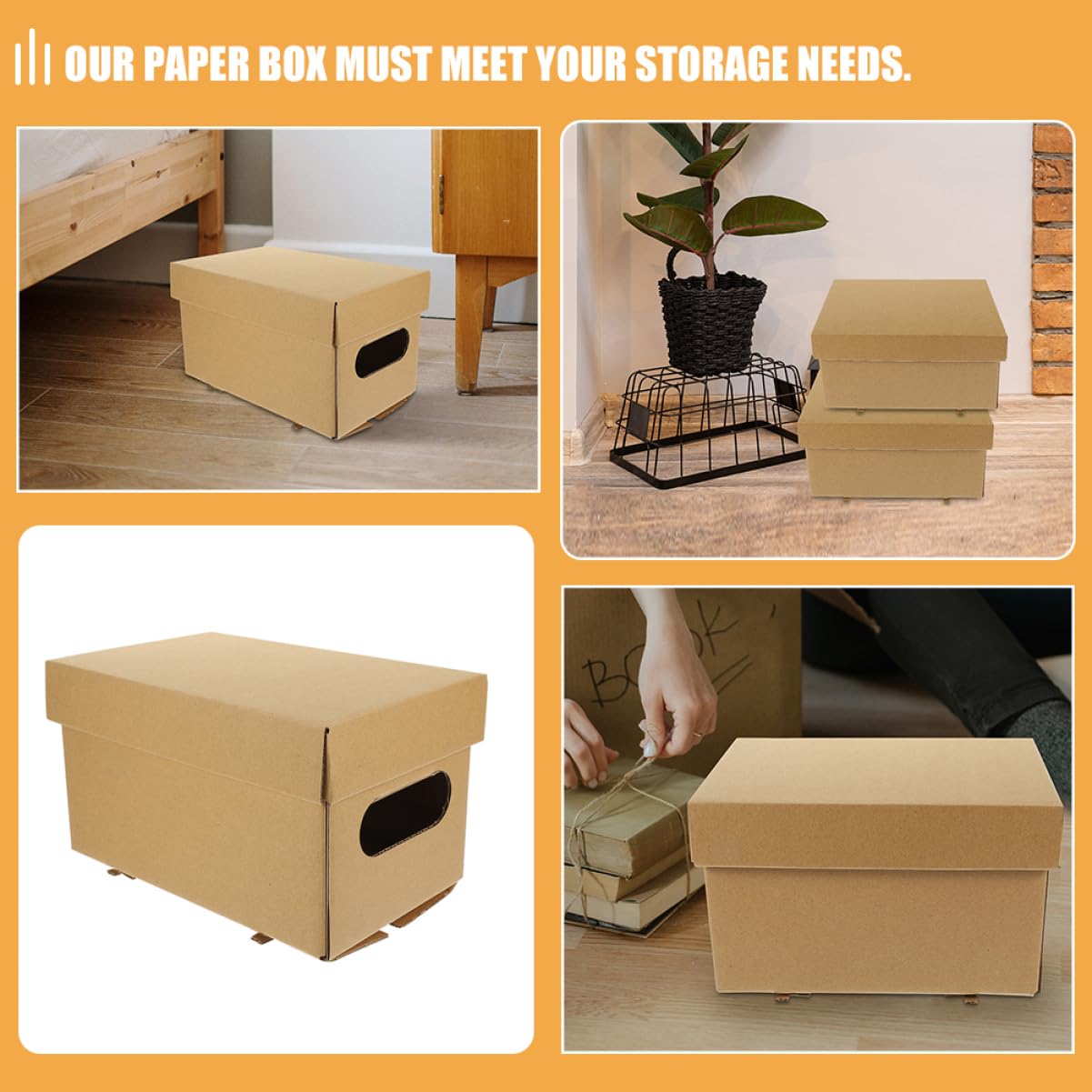 CHILDWEET 4stücke Dokumentenbox Papier-aufbewahrungsbox Akten-aufbewahrungsbox Mit Deckel Für Büro Und Zuhause Kleinigkeiten Lagerung Fall Schule Büro-akten-organizer