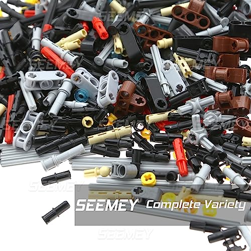 Image of SEEMEY 884pcs Axle Connectors Bricks Compatible with L Brand Technic-Parts | Building Blocks Bulk-Pieces Set，Complete Variety