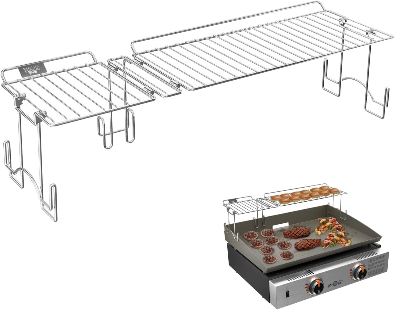 Utheer Top Grill Rack for Blackstone 22" Griddle