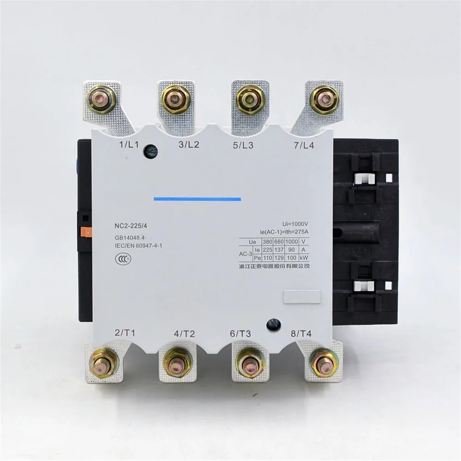 Contacteur 150A 3P AC NC2-150 multi-tension 220V 380V pour commande de moteur triphasé