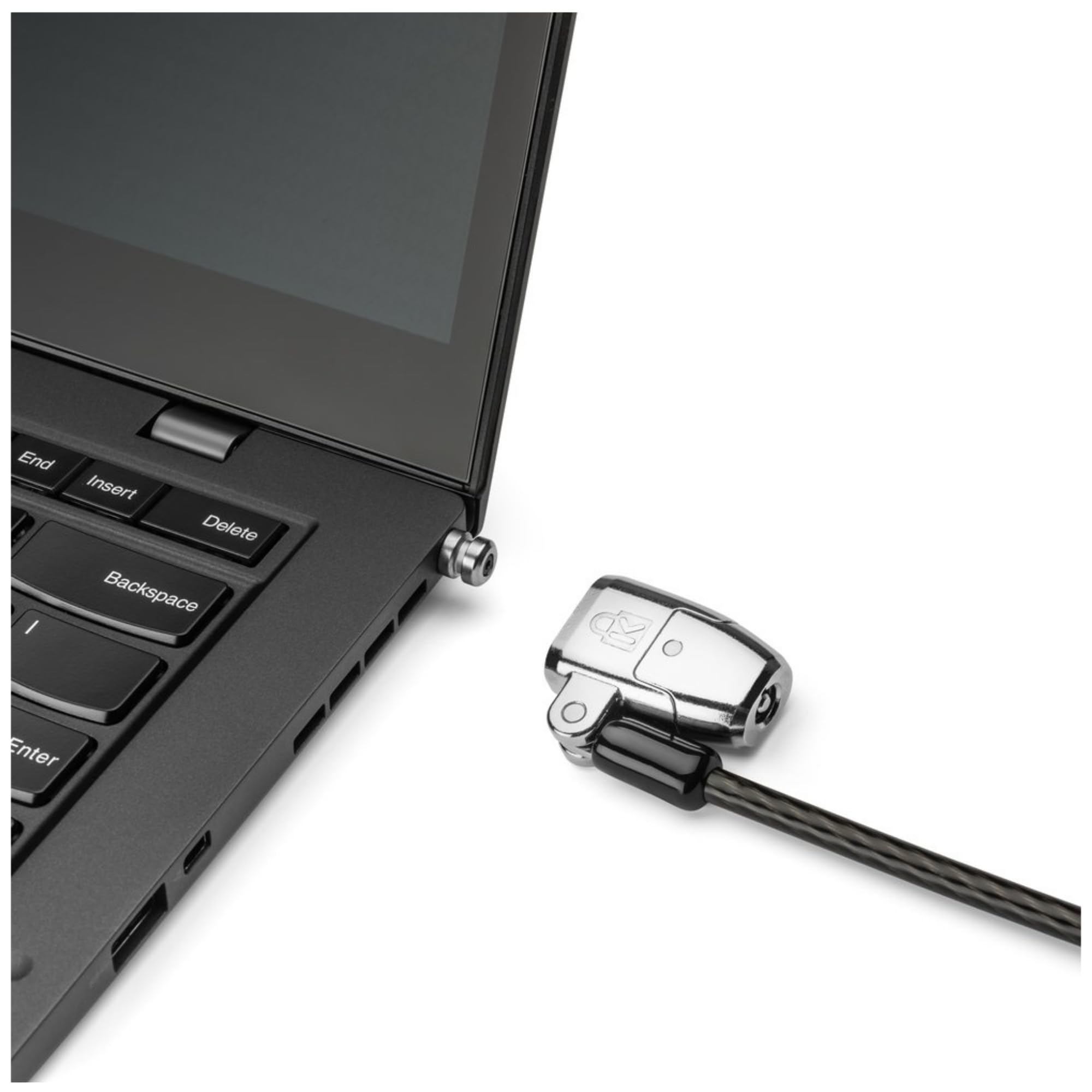 Kensington ClickSafe 2.0 3-in-1 Laptopschloss, T-Bar Nano Wedge, Schwarz