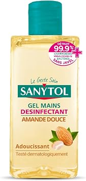SANYTOL Gel Mains Désinfectant Sanytol Peaux Sensibles 75ml