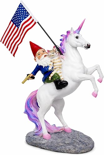 Miniatura 1 de Estatua de gnomo para jardín, de Funny Guy Mugs, talla única