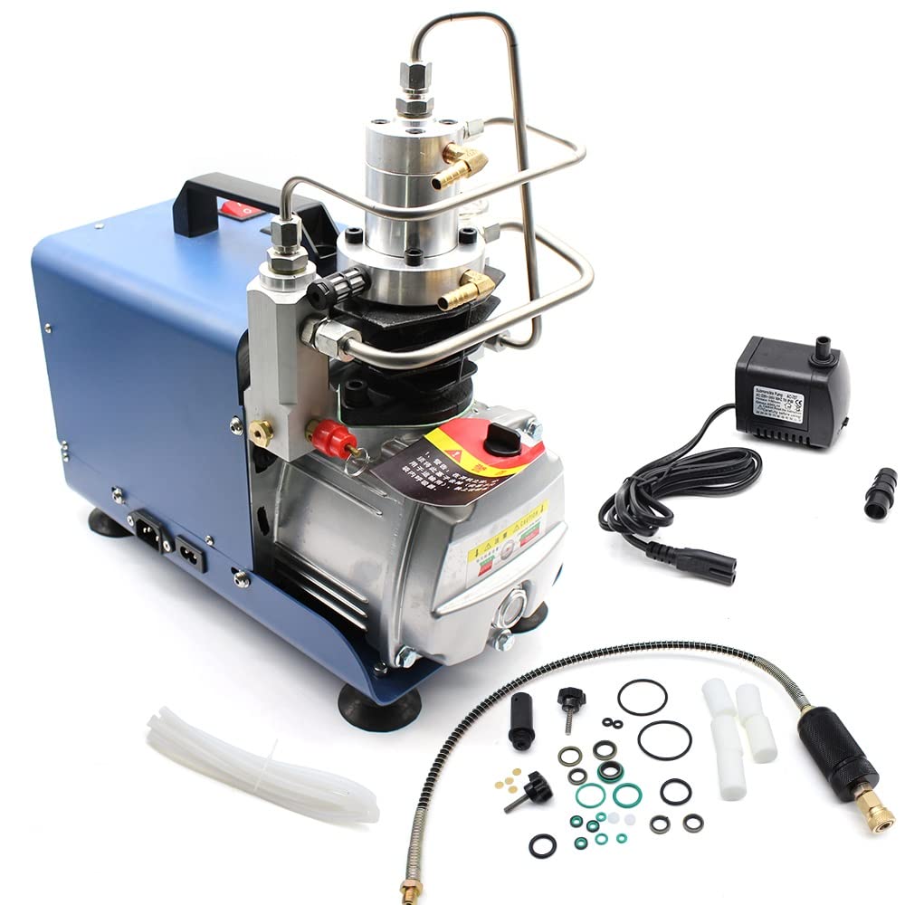 Wysokociśnieniowa pompa sprężarki powietrza PCP kompresor 300 bar 4500 psi 1800 W pompa wysokociśnieniowa