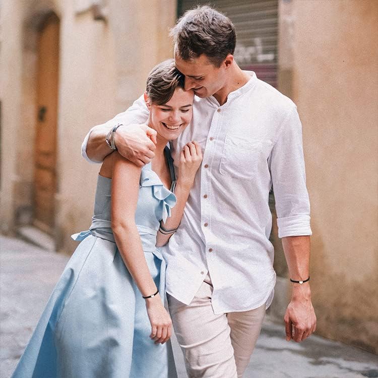 Gold Heart Initial Letters Bracelets for Women Handmade Charms Rope Initial Bracelets Personalized Capital Alphabet Letter Birthday Valentine Mother's Day Jewelry - Image 3