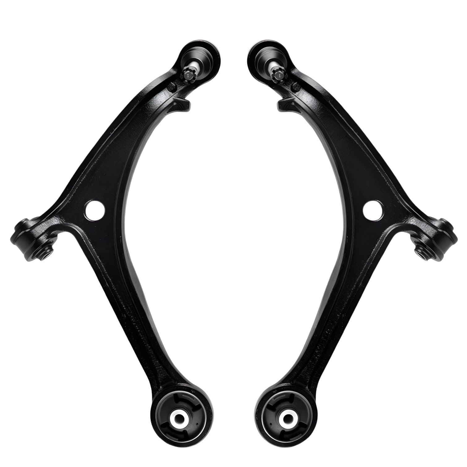 Front Lower Control Arm with Ball Joint Fit for Honda Odyssey 2005 2006 2007 2008 2009 2010 All Models - 2 PCS Suspension Kit K620504 K620505 MS601007 MS601008