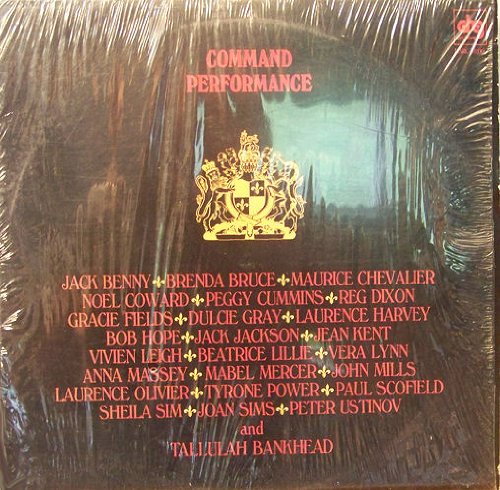 Various Artists - Command Performance Night Of 100 Stars LP 1979 ...