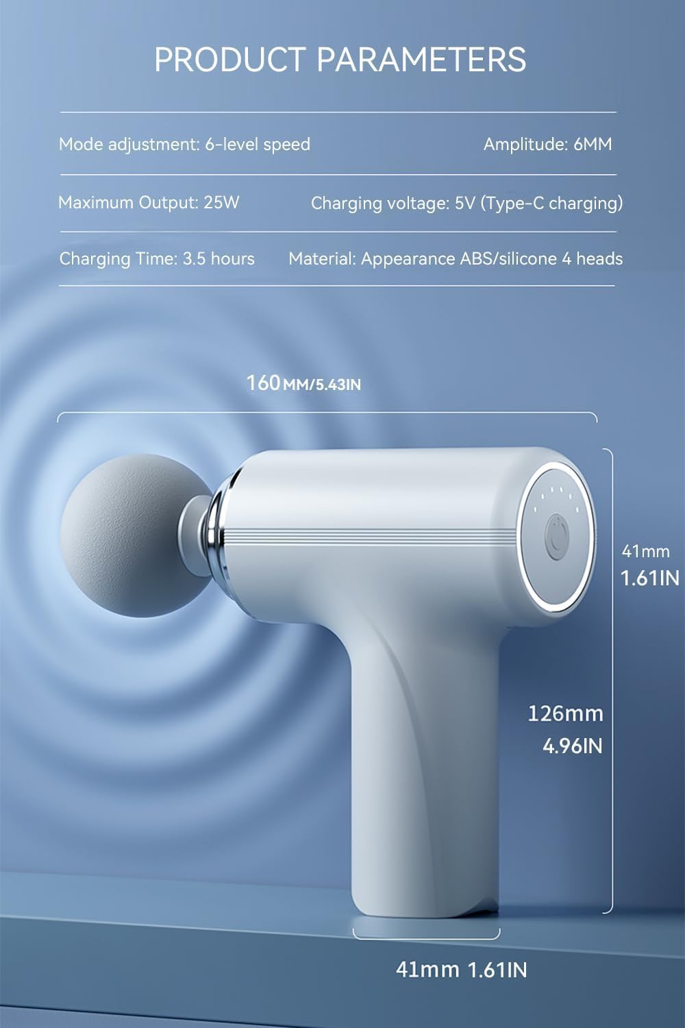 Zenovolt Mini Massage Gun Machine | Massage machine for pain relief for men and women. Deep Tissue Massage | Silicon Round Head | Full body gun cargo Zenovolt Mini Massage Gun Machine | Massage machine for pain relief for men and women. Deep Tissue Massage | Silicon Round Head | Full body gun cargo