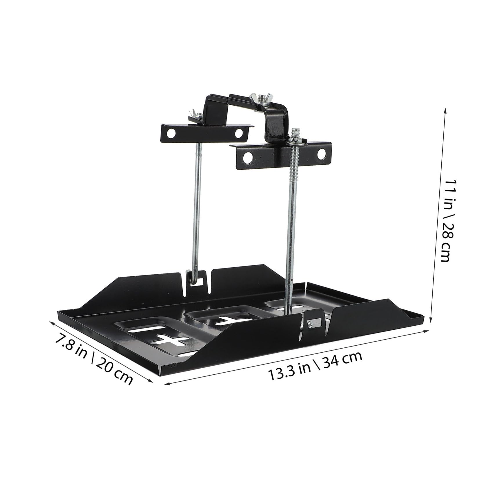 Support de Fixation de Batterie de Voiture Lot de 1 Set de Set, en Fer