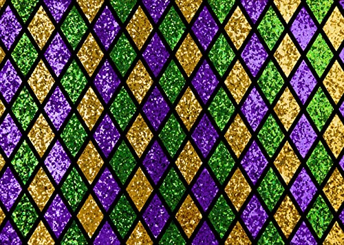 BELECO Fondo Fotográfico 7x5FT Carnaval Mardi Gras miniatura 1