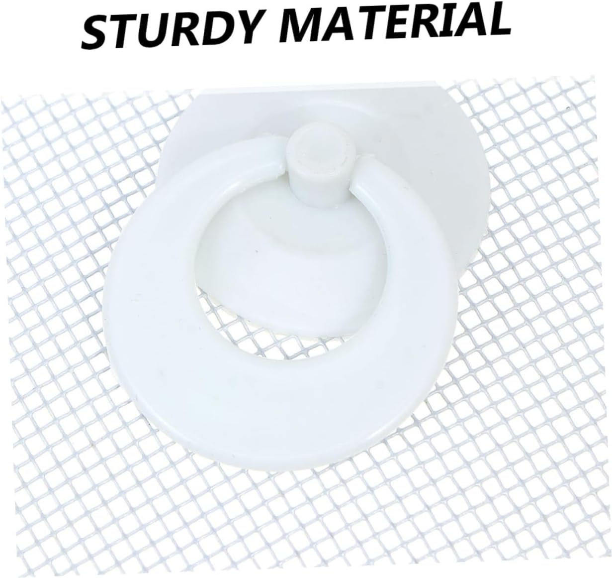 VILLCASE 2pcs White 35cm Diameter Iron Food Protective Covers Mesh Food Tents Fresh-keeping Covers for Home Kitchen Dustproof Meal