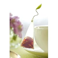 Vista 8 de Tea Forte Herbal Retreat Té orgánico de cítricos y frutas, caja de presentación pequeña, juego de muestrario de té con 10 infusores de bolsa de té