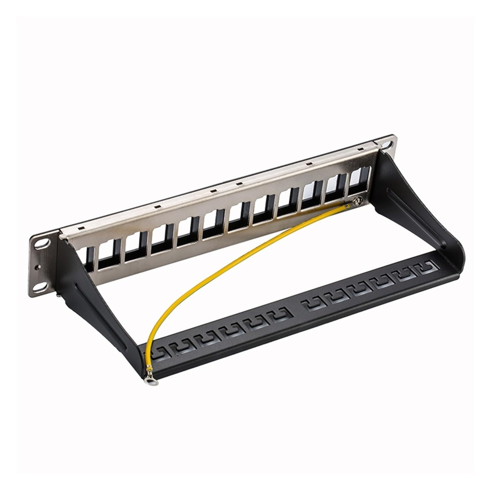Netzwerk 10 Zoll 12-Port 1U leeres Patchpanel