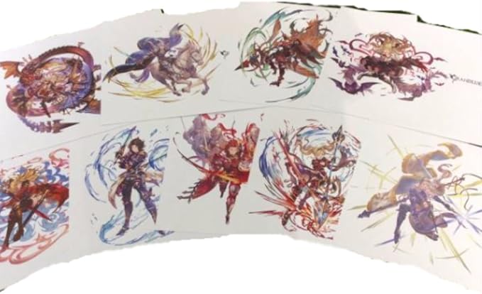 Amazon Co Jp グランブルーファンタジー グラブル Cystore サイストア キャラクタースキンデスクマット 全9種セット 文房具 オフィス用品